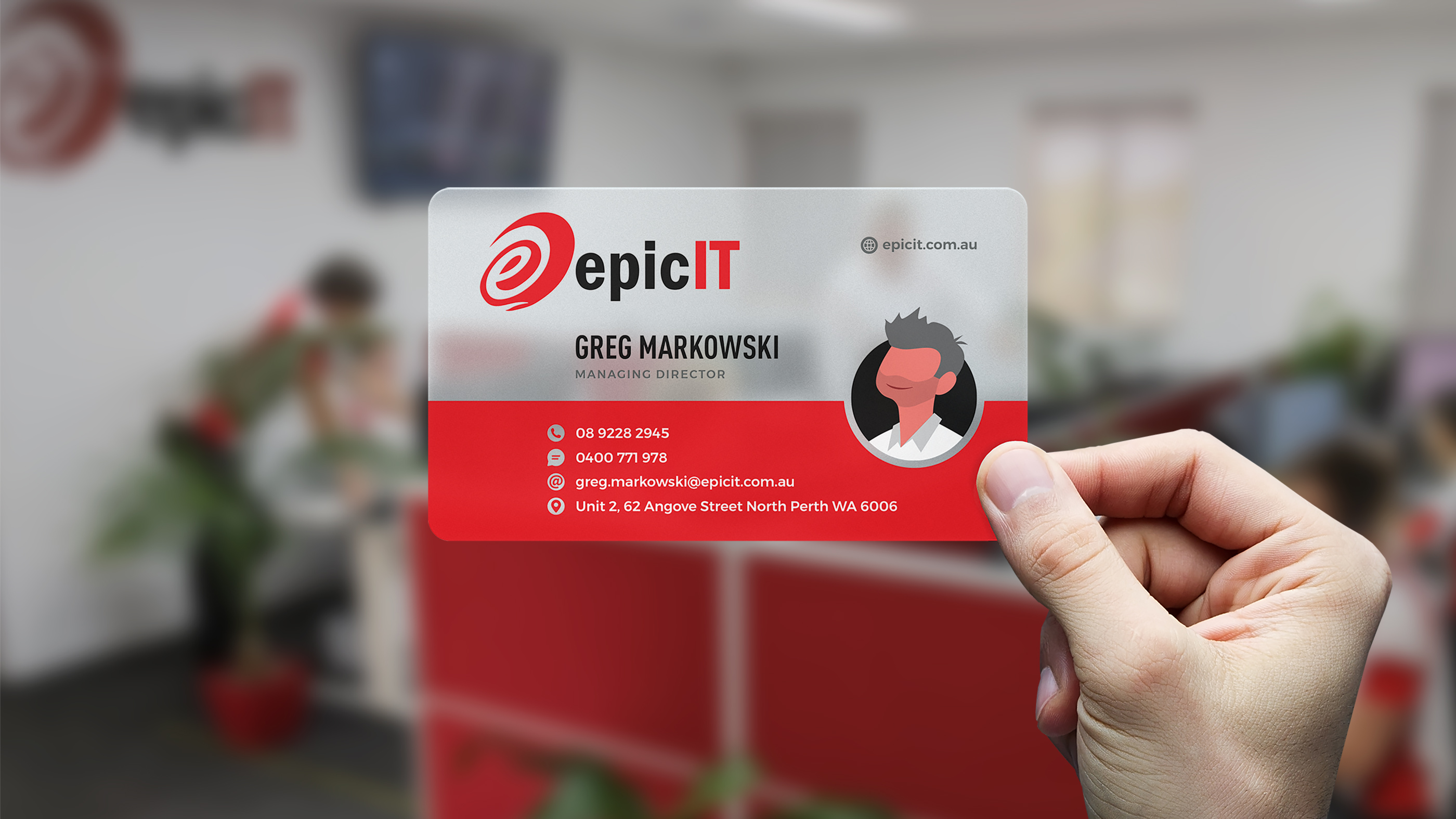 Epic IT Business Cards