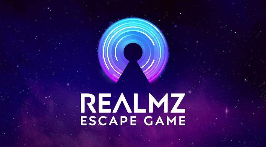 Realmz Escape Room Logo & Website