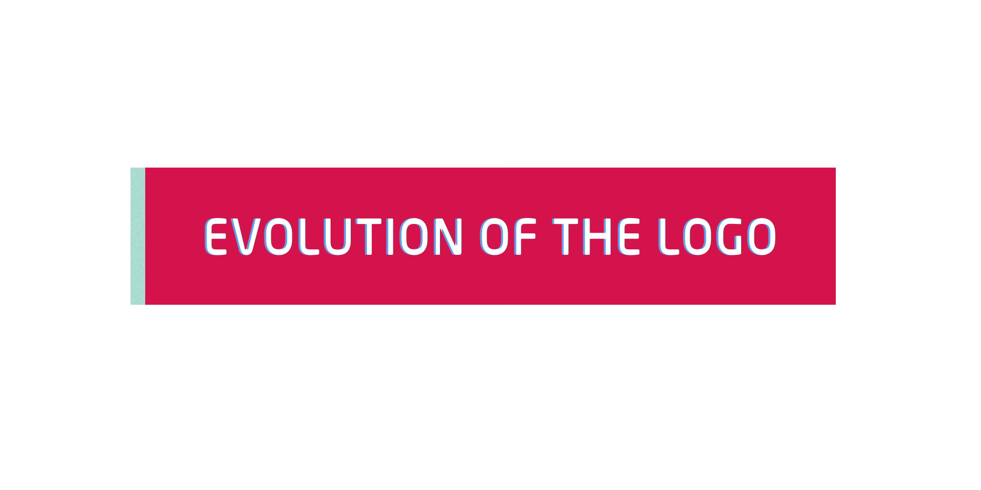 Evolution of the logo